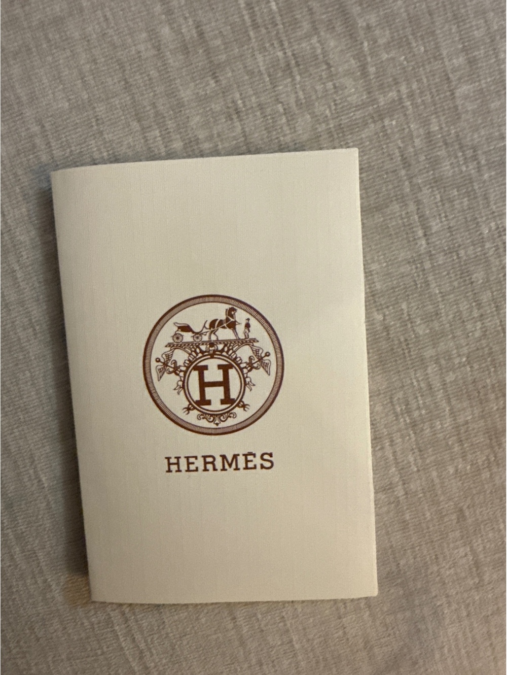 Hermes Branded Paper Envelope with Logo
